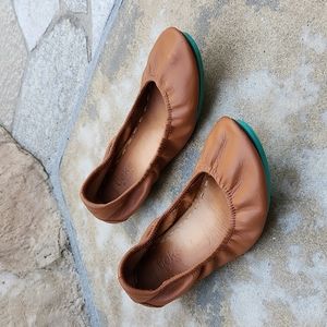 Tieks Chestnut brown size 7 ballet flats shoes